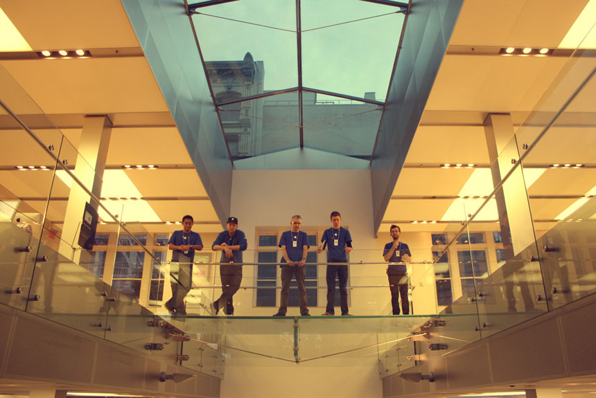 deerhunter @ apple store soho